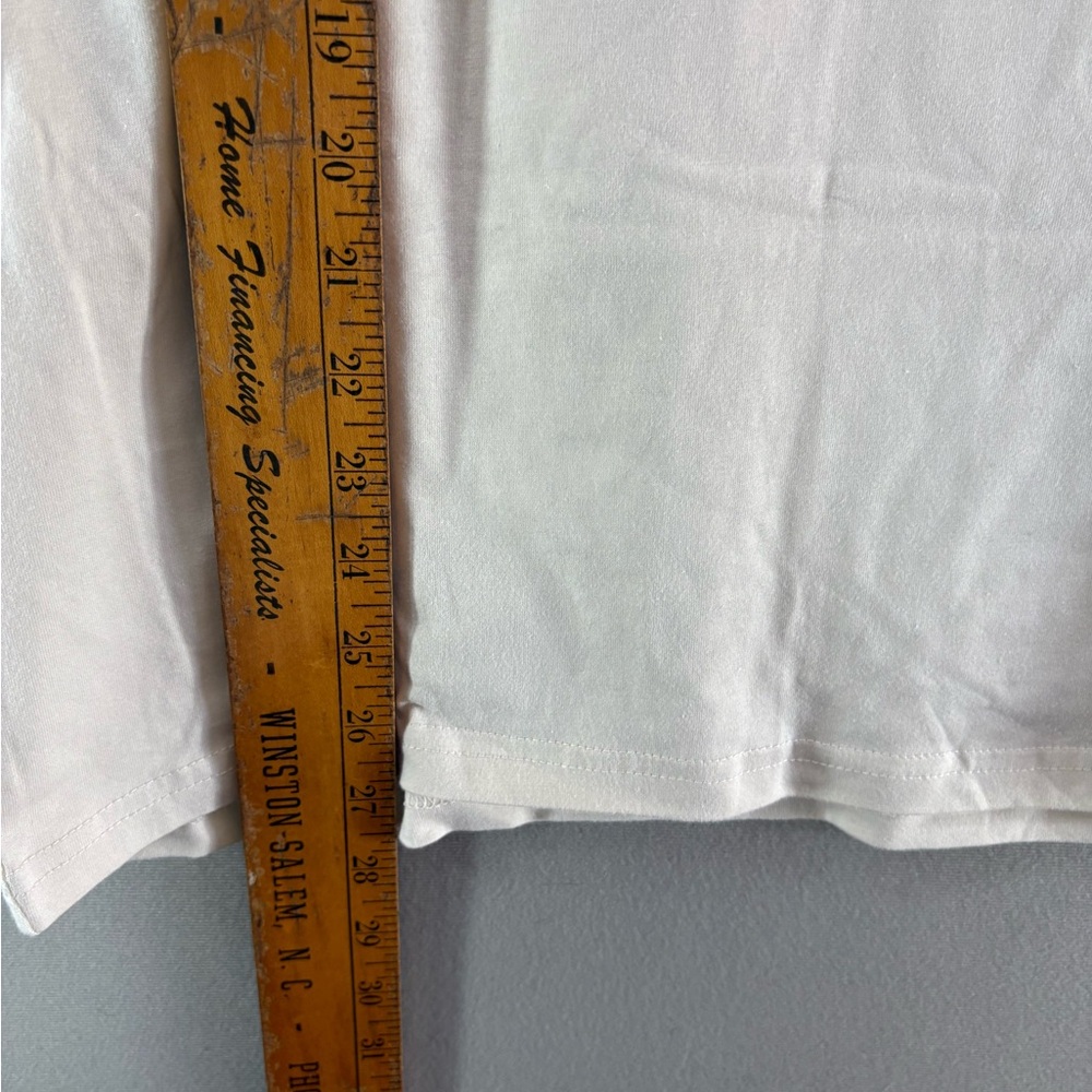 NWT Typographia Unisex Tshirt Cool Ride Cotton Large Beige Retro Vacation Moncat - Picture 7 of 8